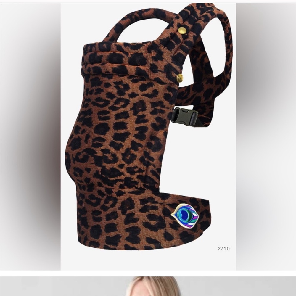 Leopard Print Kids Carrier